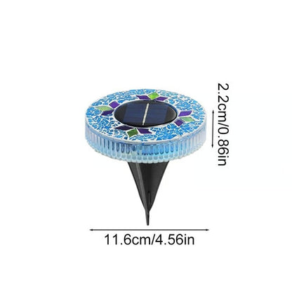 NightMosaic – Waterproof Solar Pathway Lights