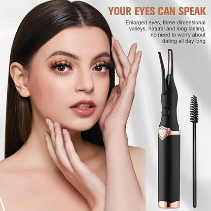 GlamCurl – Heated Eyelash Curler for Lift & Volume (1+1 FREE)