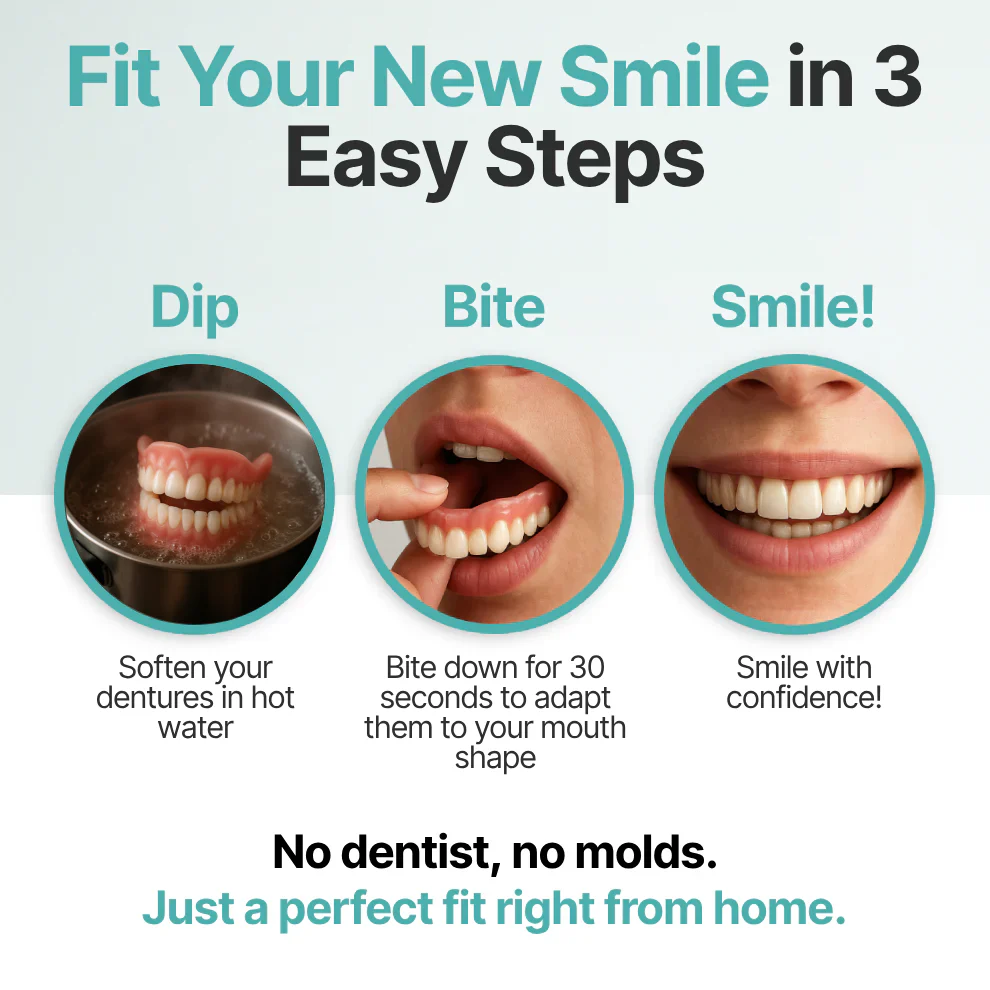 🌎Ends Today: 70% OFF! ⏰Yagoo™ Medical Full Denture with Strong Suctiond🦷Obtain American Dental Association (ADA) Certification