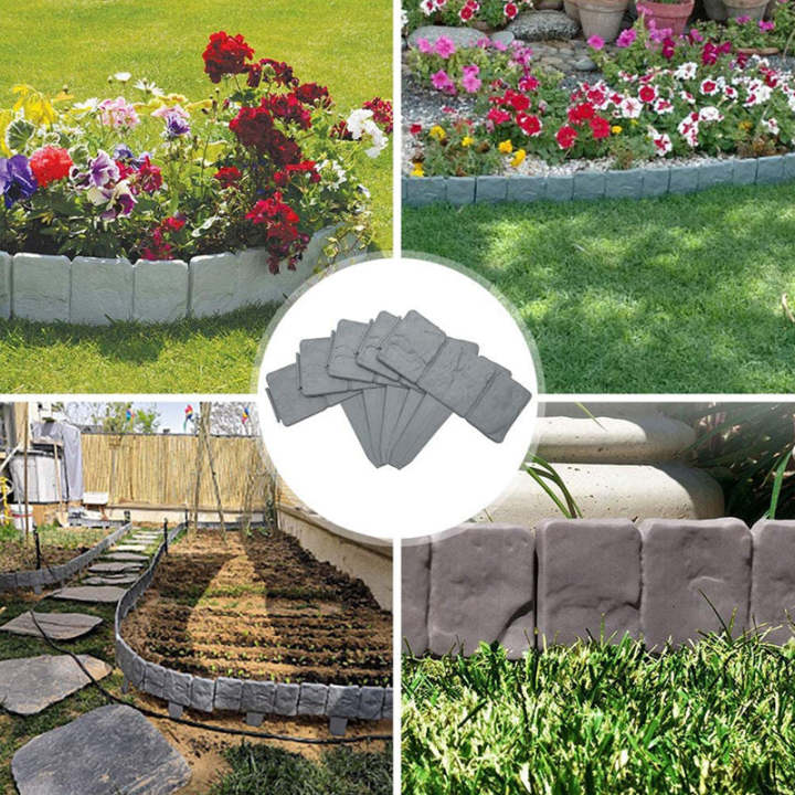 StoneFlex – Imitation Stone Garden Fence Border