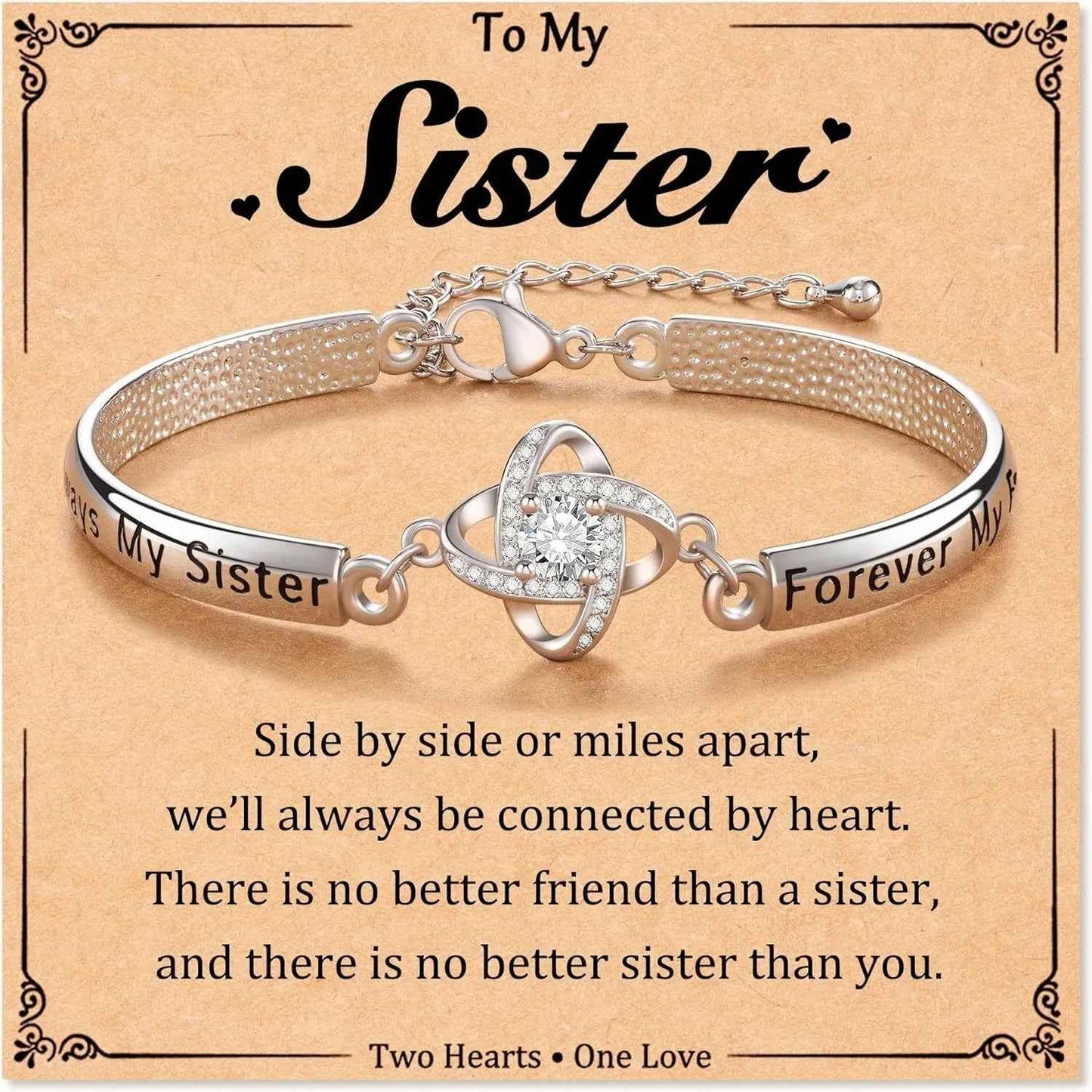 VistaGrace – Stylish Lucky Clover Bracelet