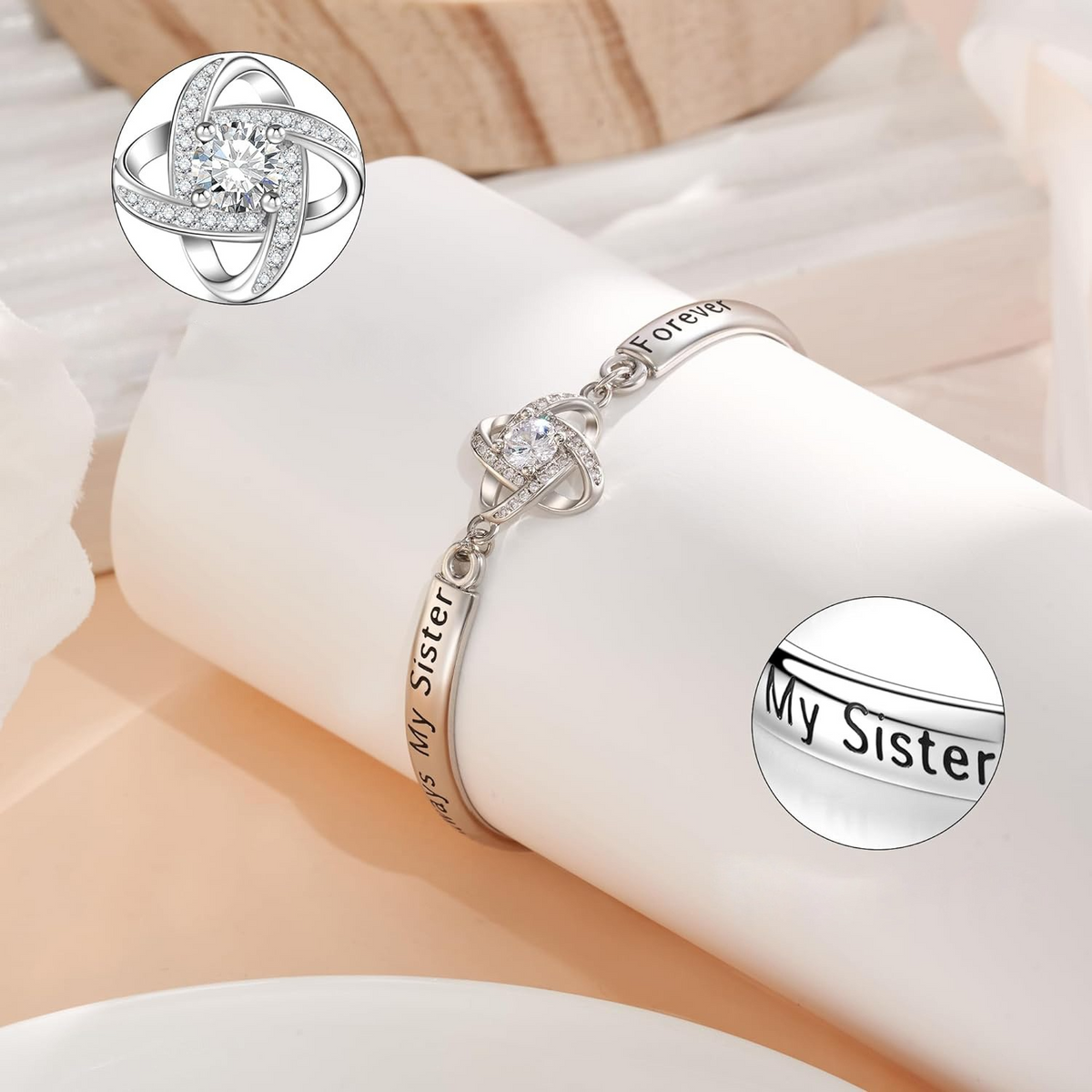 HeartCore – Elegant Clover Link Bracelet