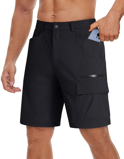 RuggedFlex – Multi-Pocket Cargo Shorts