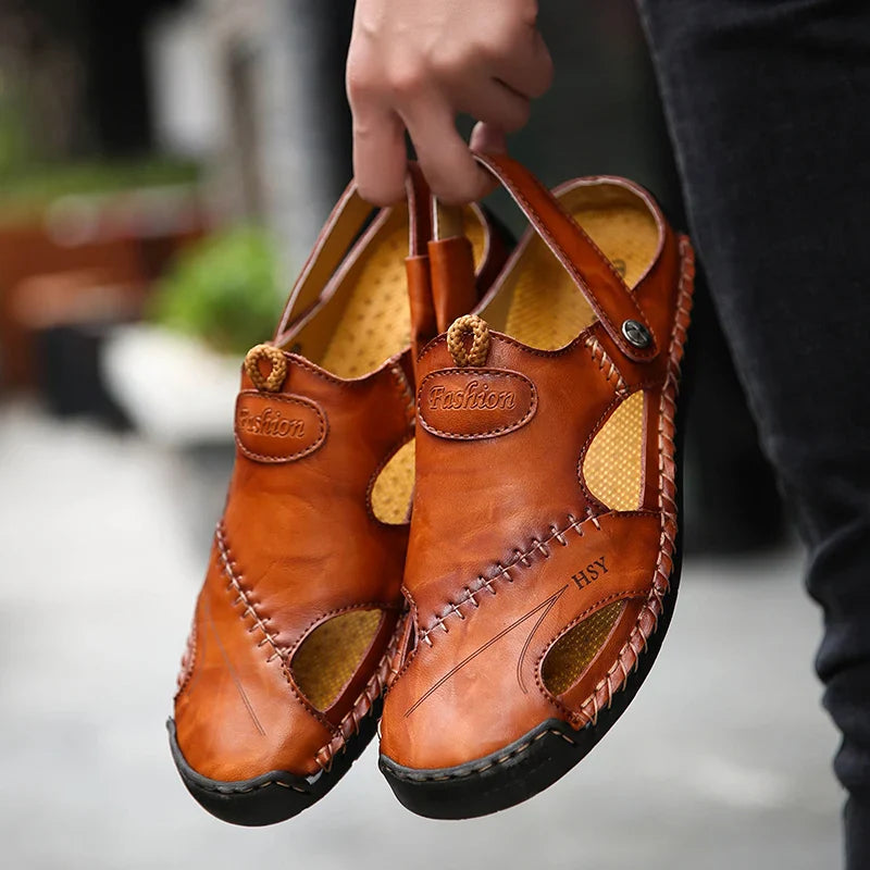 Belevite| Orthopedic Leather Sandals