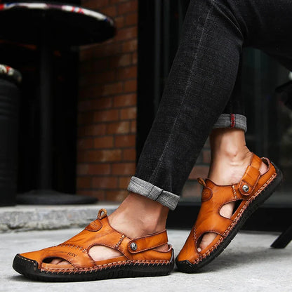 Belevite| Orthopedic Leather Sandals