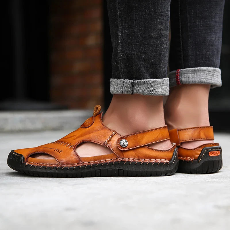 Belevite| Orthopedic Leather Sandals