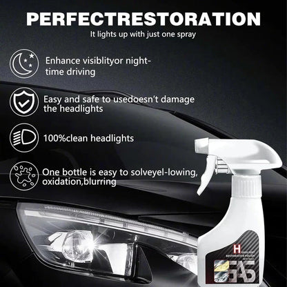 ShineOn - Headlight Renewal Spray – Drive Brighter, Safer
