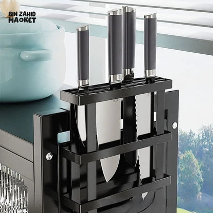 ClearNest – Transparent Kitchen Dishes Rack Cabinet