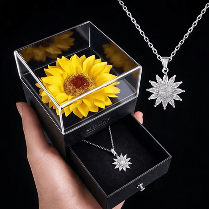 SunLoom – Sunflower Necklace Gift Box Set