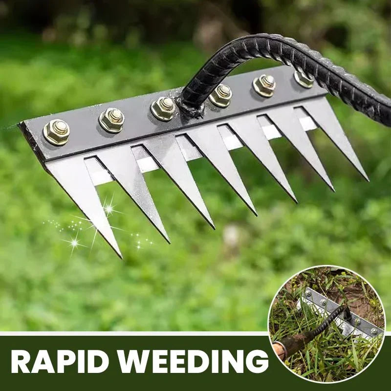 WeedCrusher – Deep Root Garden Rake