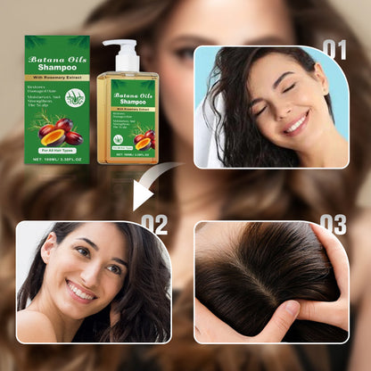 BotaniGlow – Nourishing Batana Oil Herbal Shampoo