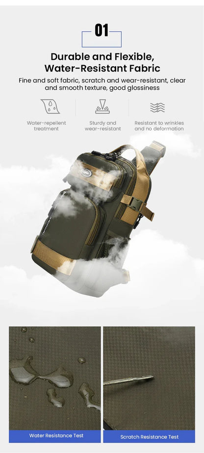 UrbanStride – Adjustable Casual Travel Chest Bag