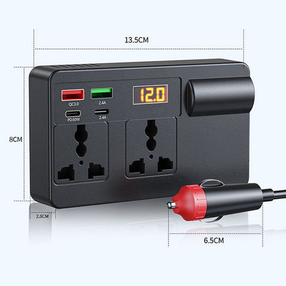 CarvaVolt - Digital Display Power Inverter