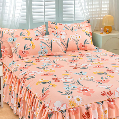VelvetBloom – Cozy Floral Bedding Set