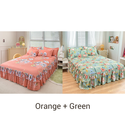 VelvetBloom – Cozy Floral Bedding Set