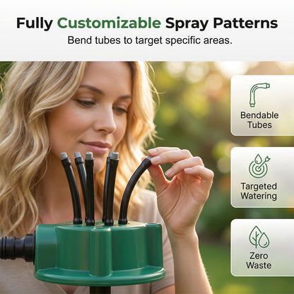 HydroSphere – 360° Precision Garden Sprinkler System