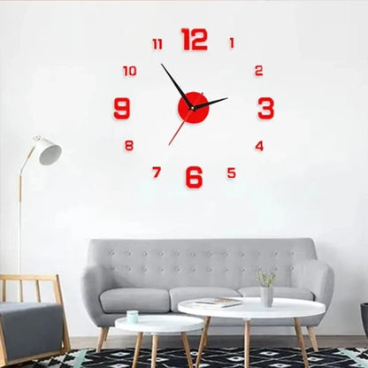 TimeVista – 3D Luminous Acrylic Wall Clock Set