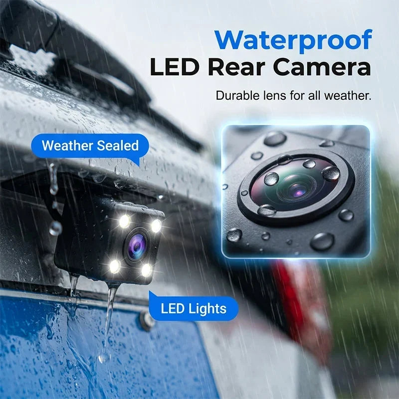 DriveGuard – Dual Lens Rearview Mirror Dash Cam