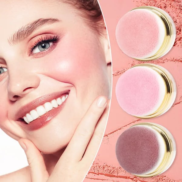 GlowLux – Matte Blush with Shimmering Highlighter