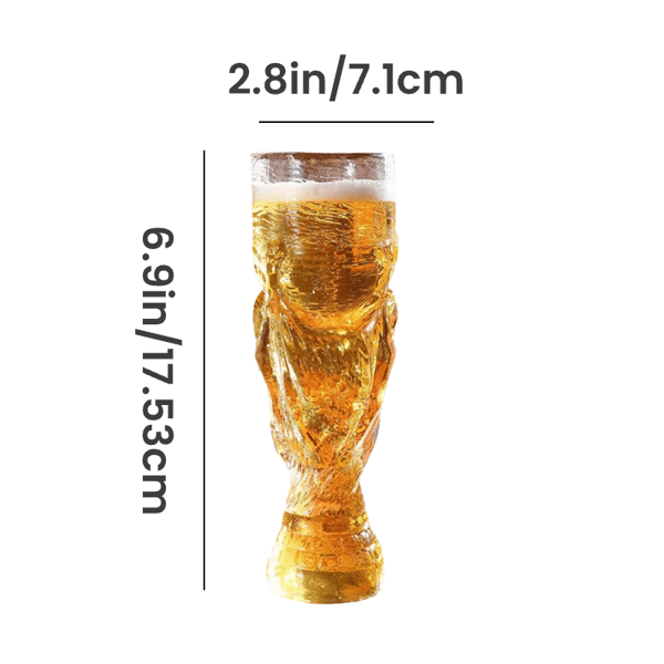 TrophySip – Soccer Champion Beer Glass