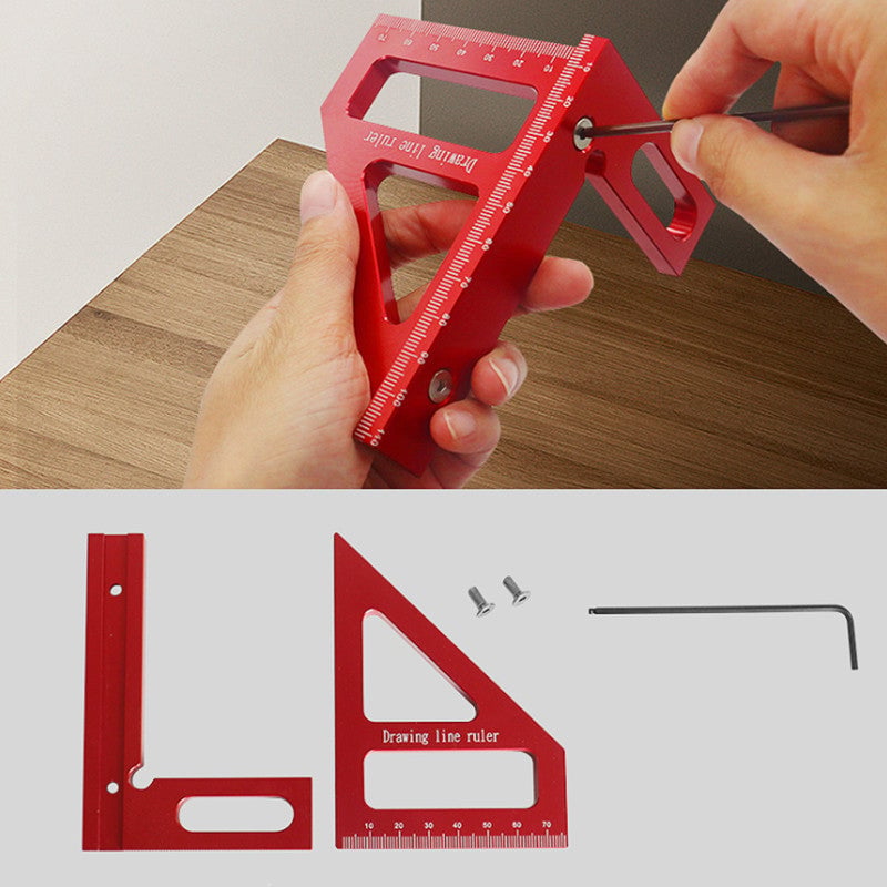BuildCore – Multi-Angle Carpenter Measuring Tool