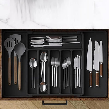 FlexiSort – Expandable Drawer Organizer