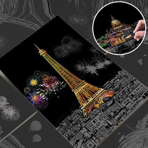 MindCanvas – Relaxing Scratch & Sketch City Collection