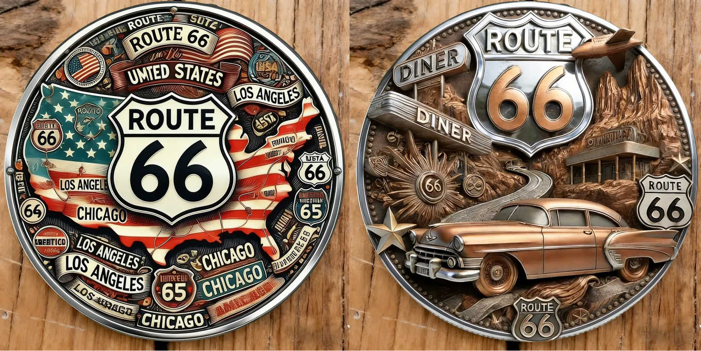 HeritageMint – Route 66-100 Years of Freedom Commemorative Medallion